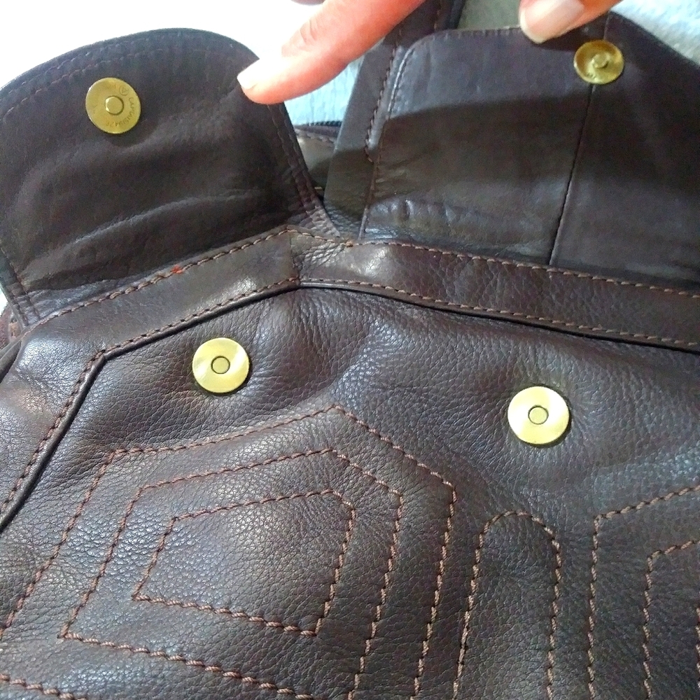 Michael Rome Italian Leather Handbag - Picture 12 of 15